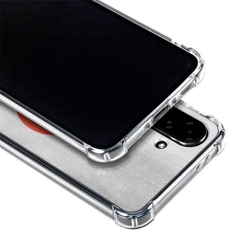 Japanese Flag Distressed Galaxy A36 5G Clear Case